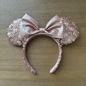 Rose Gold Mickey Minnie Ears